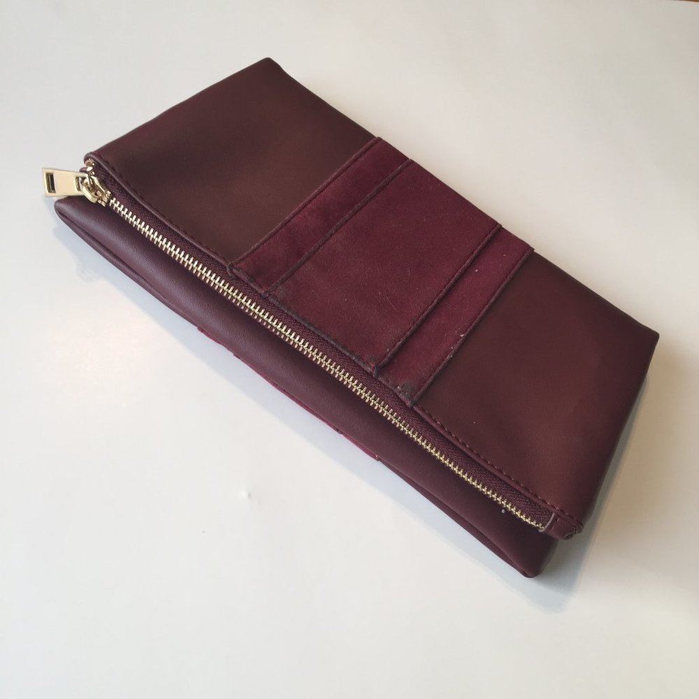 Summer & Rose Burgundy Clutch
